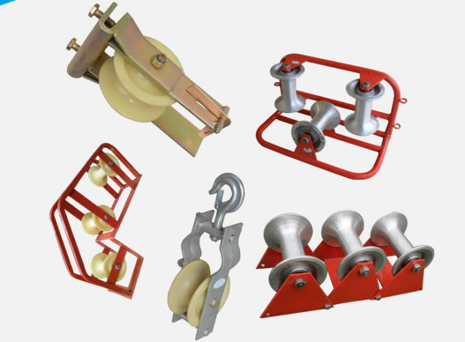 Bridge Type Communication Cable Pulling Pulley Straing Line Cable
