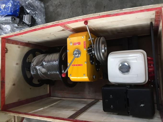 5 Ton HONDA Gas Engine Powered Winch Wire Rope Winch For Power Construction