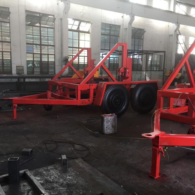 12 Ton Capacity Underground Cable Installation Tools With Hand Brake