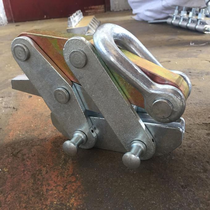 Self V Type Gripping Clamps Wire Rope Grips For AntiTwist Steel Rope