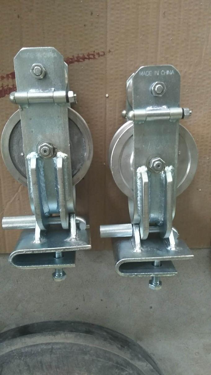 20KN Skyward Three Purpose Wire Rope Drive Pulley / Cable Pulling Pulley