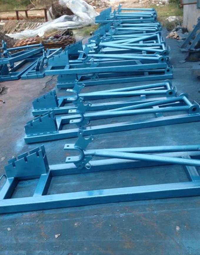 Detachable Type Drum Brakes Cable Reel Stand Wire Rope Reel Support