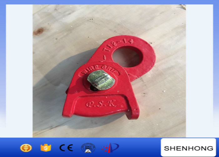 Bolt Type Kitto Clamp Tightening Wire Rope 3 Ton Working Load