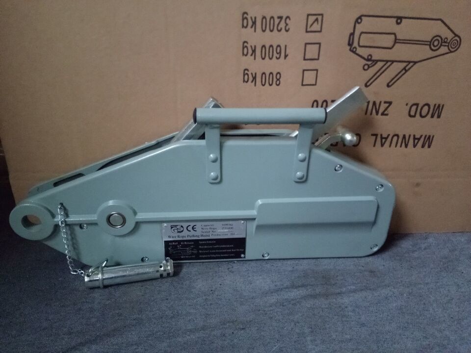 Tightening Tools Wire Rope Hoist Winch Tirfor 16 KN include wire rope 20m