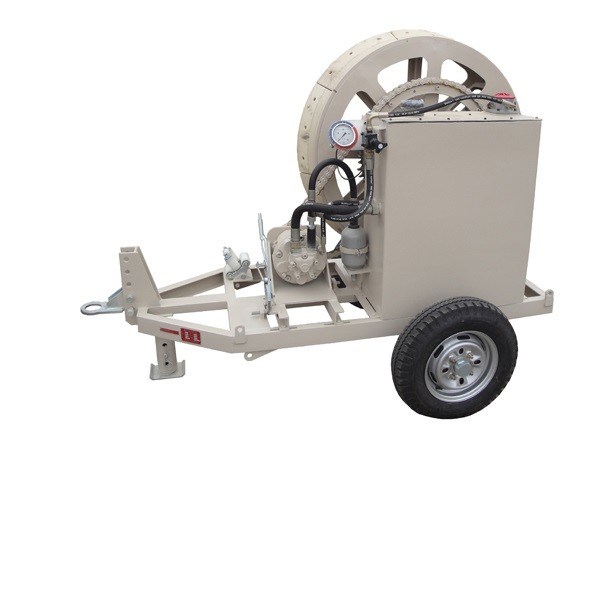 7.5KN winch type Hydraulic Puller Tensioner , brake tensioner linespeed