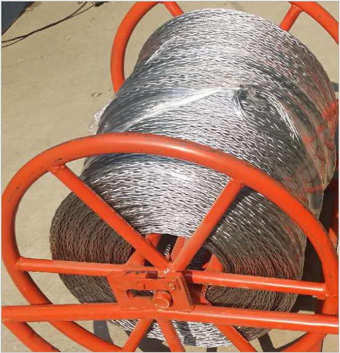 Diameter 24MM Anti Twist Wire Rope Hexagon 18 Strands Zero Rotation Angle
