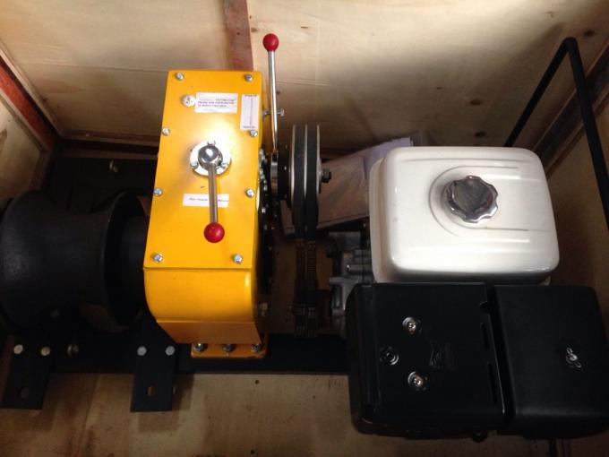 30KN Petrol Gas Engine Powered Winch Powered Pulling Winch With HONDA