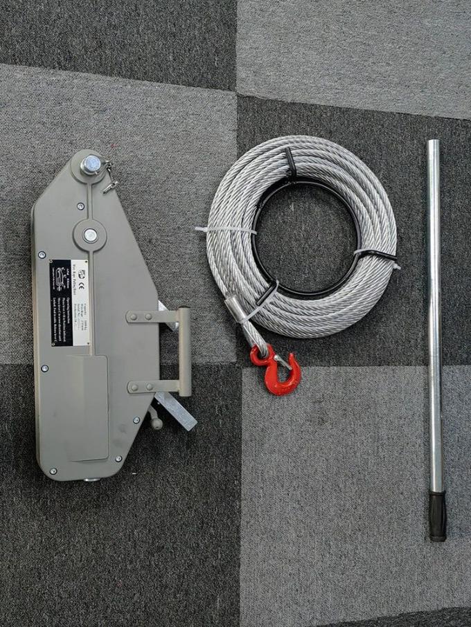 Wire Rope Turfer Capacity 3200kg Wire Rope 20 Meters Tirfor Winch Tirfor Cable Puller