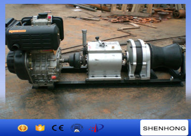 9HP Air Cooled Diesel Engine Cable Winch Axle Bar Driven Tranmission