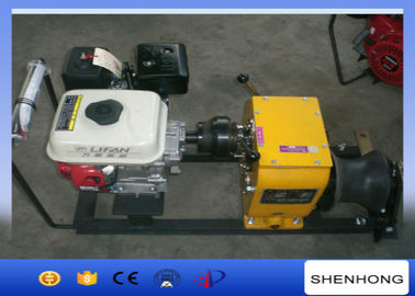 5.5HP Fast Speed Gas Engine Powered Winch 30KN Capacity 840×600×500 mm