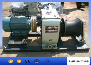 ISO Electric Cable Pulling Winch / Electric Cable Winch Puller For Tower Erection