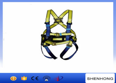 Construction Safety Belt Full Body Safety Harness With 100% Polyester