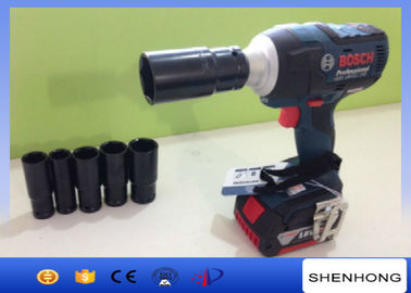 Portable Adjustable Electric Torque Impact Rechargeable Wrench 18V 50 - 60 HZ