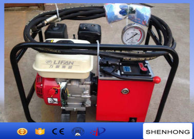 Super high pressure double speed gasoline engine hydraulic pump station