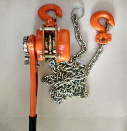 Capacity 6 ton lever chain hoist  Cable Pulling Tools height 1.5m chain dia 10mm