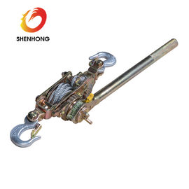 Ratchet Withdrawing Overhead Line Construction Tools , Wire Rope Tightener