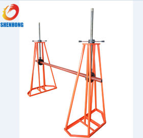 ISO Underground Cable Installation ToolsReel Payout Stand for Power Construction