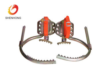 Tower Erection Wood Pole Climber Pole Shoes For Climbing Operations