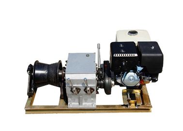 8 Ton Single Drum Engine Powered Winch for Wire Rope Pulling