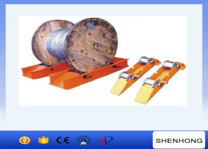 HZT Series Underground Cable Installation Tools Cable Reel Rotator Platform