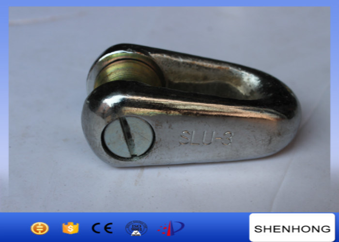 Cable / Steel Wire Rope Joint Connector Fixed Joints U Shape For 10320KN