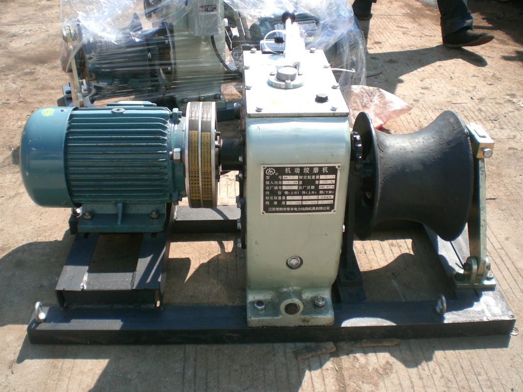 5 Ton Cable Winch Puller Electric Engine 220V / 380V / 4KW Cable