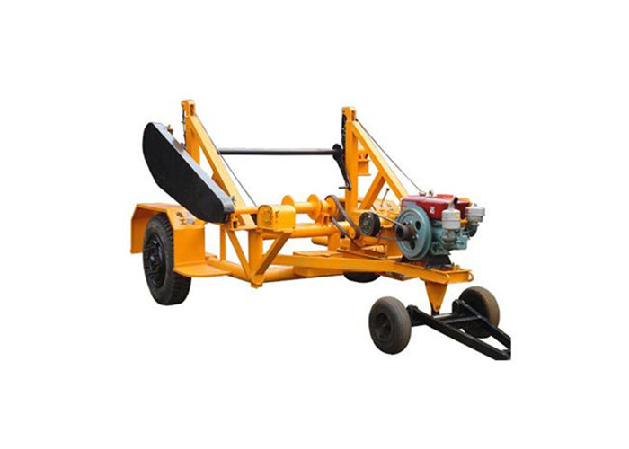 3 Ton Cable Reel Trailer Underground Cable Installation Tools With