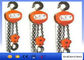 0.5-300 Ton Capacity Tower Erection Tools , Hand Chain Pulley Hoist