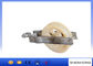 Hook style single sheave nylon wheel stringing pulley block suitable for ACSR