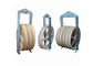 Nylon Sheave Lifting Cable Pulling Pulley Large Diameter Conductor Stringing Blocks