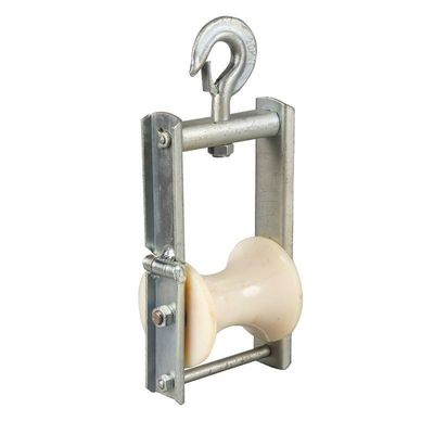 10kn Capacity Aluminum Nylon Sheave Conductor Aerial Cable Roller ...