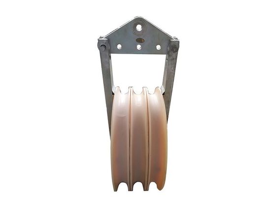 Large Diameter Bundled Conductor Wire Stringing Block Pulley Model 1040 ...